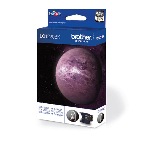 Brother LC-1220BK ink cartridge 1 pc(s) Original Black Brother LC-1220BK ink cartridge 1 pc(s) Original Black